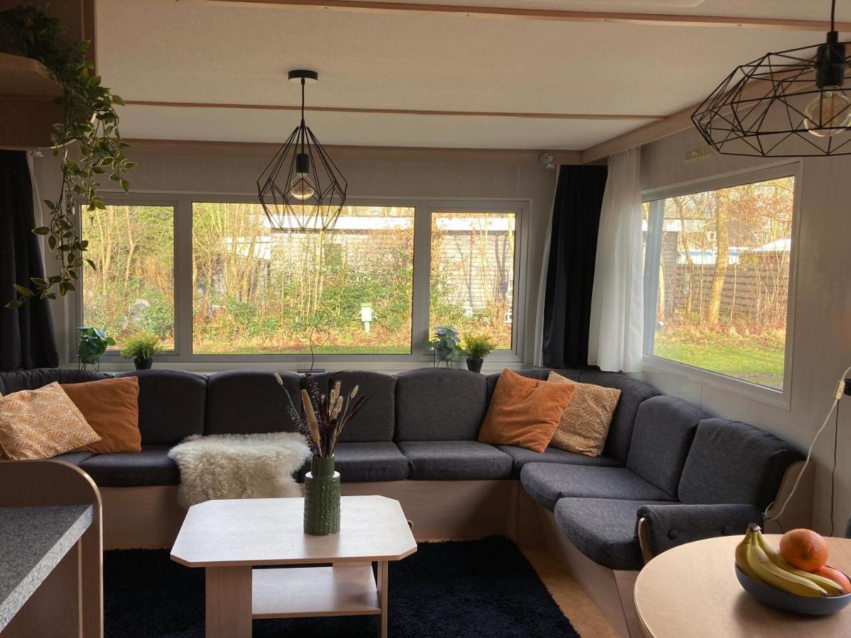 Vila Chalet 'T Rijsterbos Op Camping Met Zwembad! Exteriér fotografie