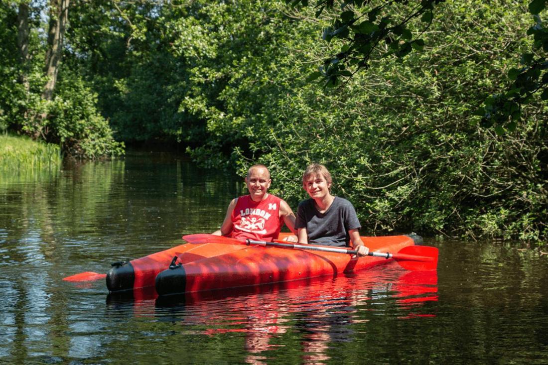 Vila Chalet 'T Rijsterbos Op Camping Met Zwembad! Exteriér fotografie